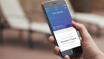 Sports clinic launches appointments app