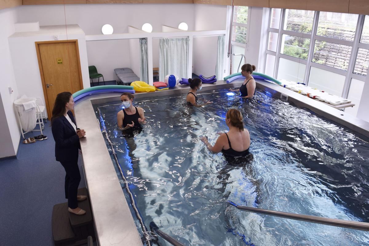 Amersham Hospital hydro pool